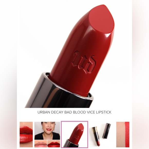 Urban Decay Vice Lipstick #Bad Blood - Picture 3 of 6
